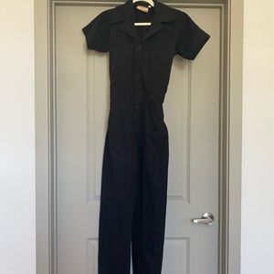 Big Bud Press XS black short sleeve jumpsuit